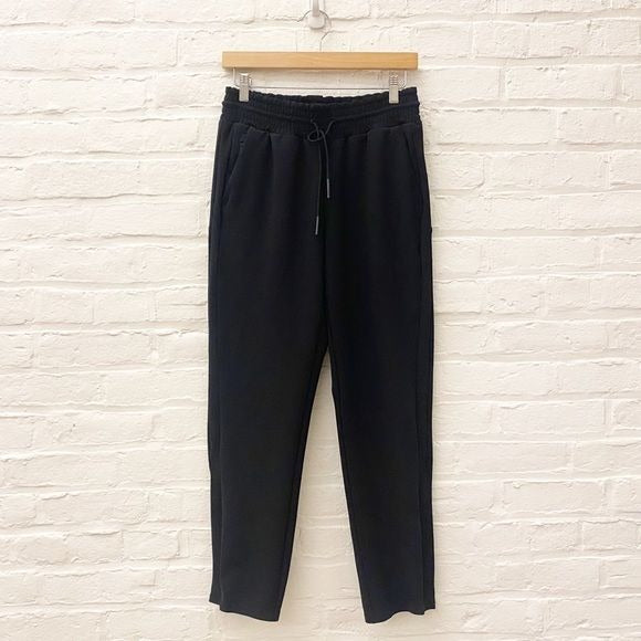 Athleta || Metropolis Straight Leg Pant Jogger Black 2