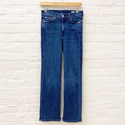 AYR || The Bomb Pop Straight Ankle Jeans Blue 25