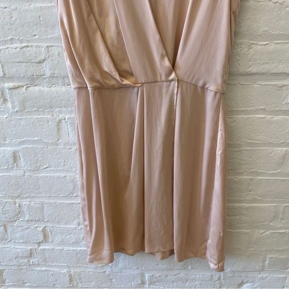 Rag & Bone || Victor Dress Silk Sleeveless Dusty Rose Pink XS