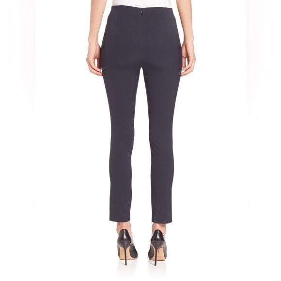 Theory || Navalane Neoteric Skinny Ankle Stretch Pant Corporate Work Navy 2