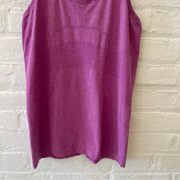 Lululemon || Swiftly Tech Racerback Tank Heathered Regal Plum Purple 8