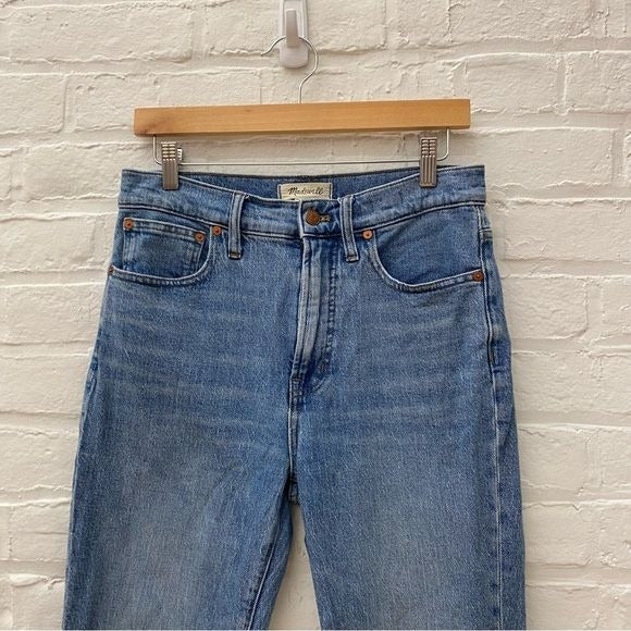 Madewell || Perfect Vintage Jeans in Ainsworth Wash Blue 28