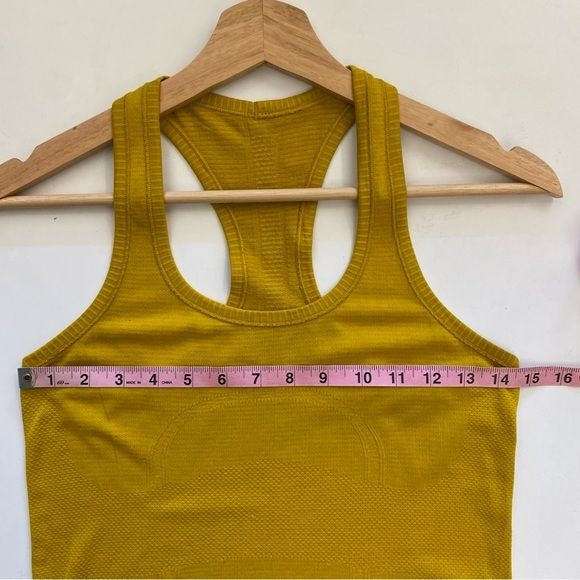 Lululemon || Swiftly Tech Racerback Yellow Gold 6