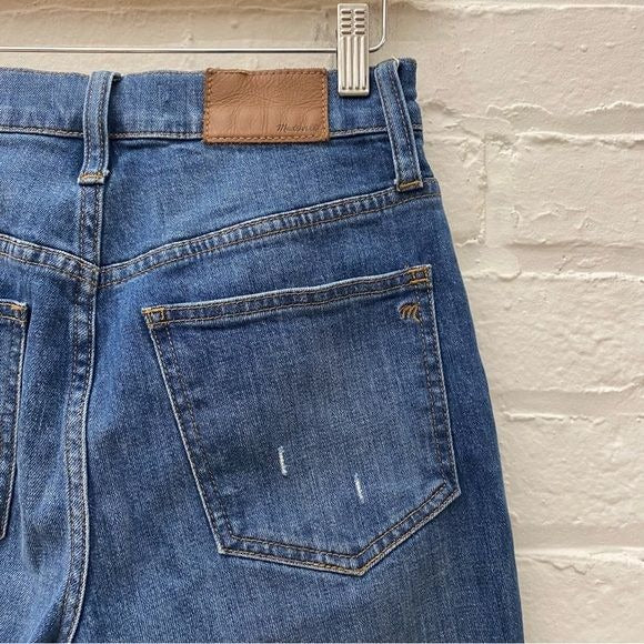 Madewell || The Perfect Vintage Crop Jean in Cassie Wash Blue 25