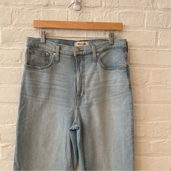 Madewell || Tall Perfect Vintage Straight Jean in Cliffview Wash Light 29T 29