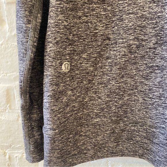 Lululemon || Make A Move Long Sleeve Funnel Neck Pullover Rulu Gray 10