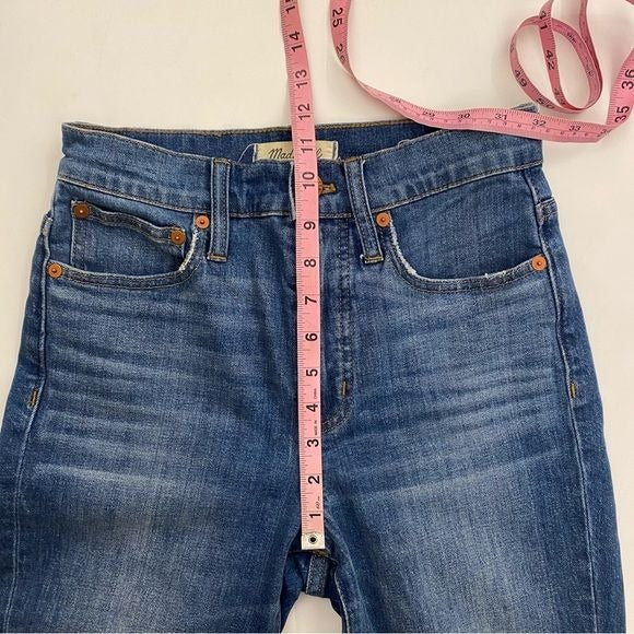 Madewell || The Perfect Vintage Crop Jean in Cassie Wash Blue 25