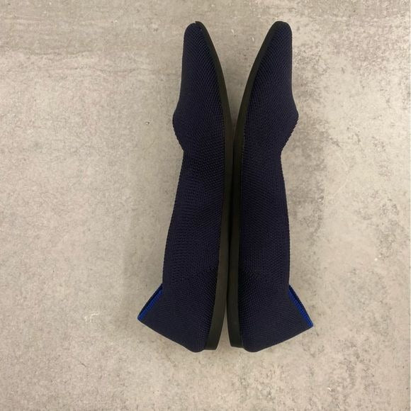 Rothy’s || The Point Maritime Navy Blue Flats Size 7.5