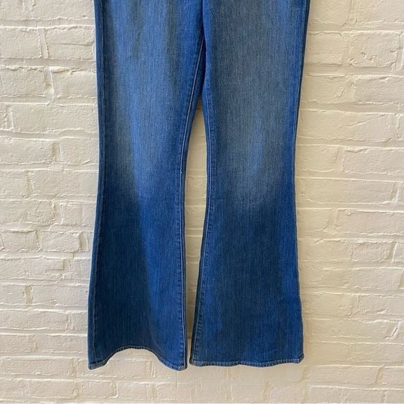 J Brand || Valentina High Rise Flare Jeans in Endeavor Blue 29