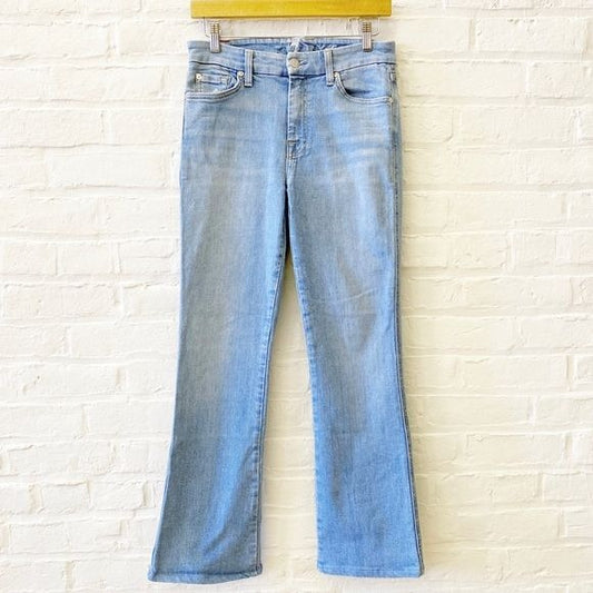 7 for All Mankind || A-Pocket Stretch Bootcut Flare Jeans Light Wash 29