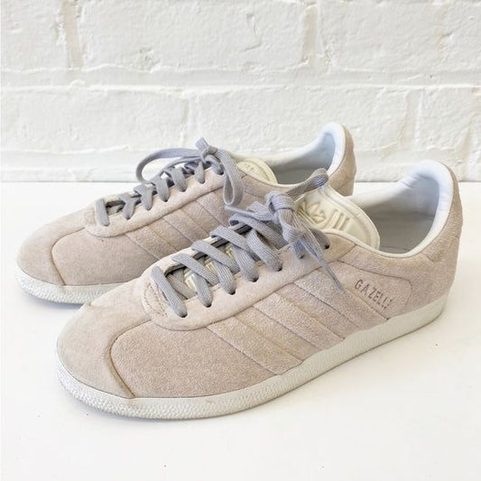 Adidas || Gazelle Switch And Turn Grey Suede Sneakers