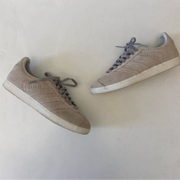 Adidas || Gazelle Switch And Turn Grey Suede Sneakers