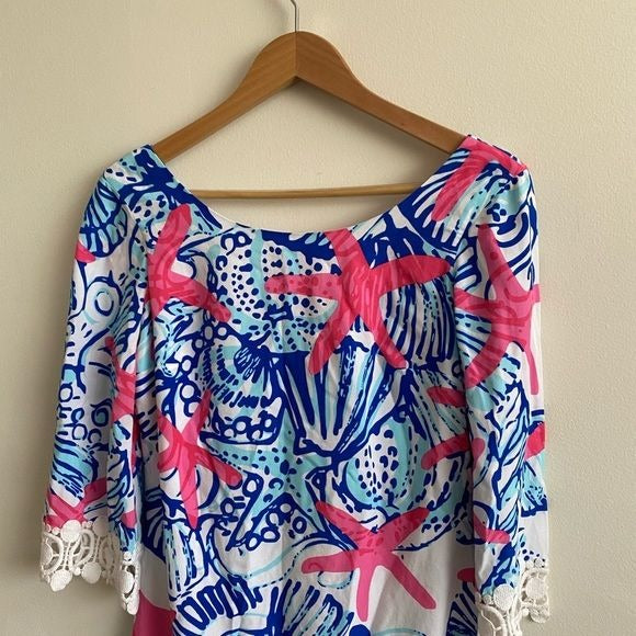 Lilly Pulitzer || She Shells Harbour Tunic Dress XS