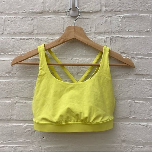 Lululemon || Energy Bra Medium Support B–D CupsElectric Lemon Yellow 6