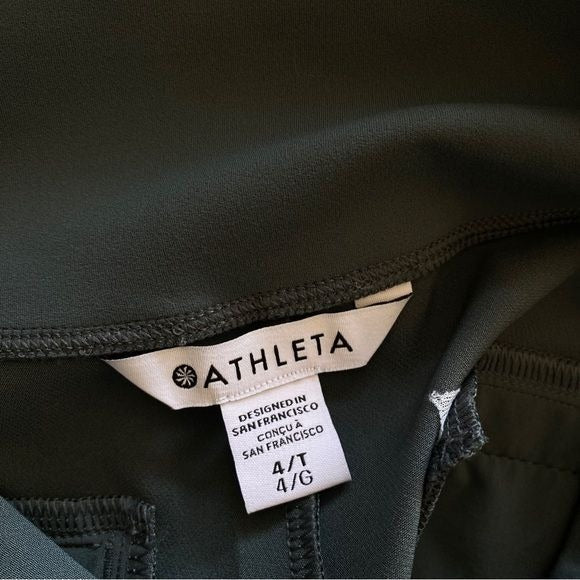 Athleta || Endless High Rise Pants in Bali Green 4T 4 Tall