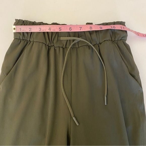 Lululemon || Stretch High-Rise Joggers Pants Dark Olive Green 2