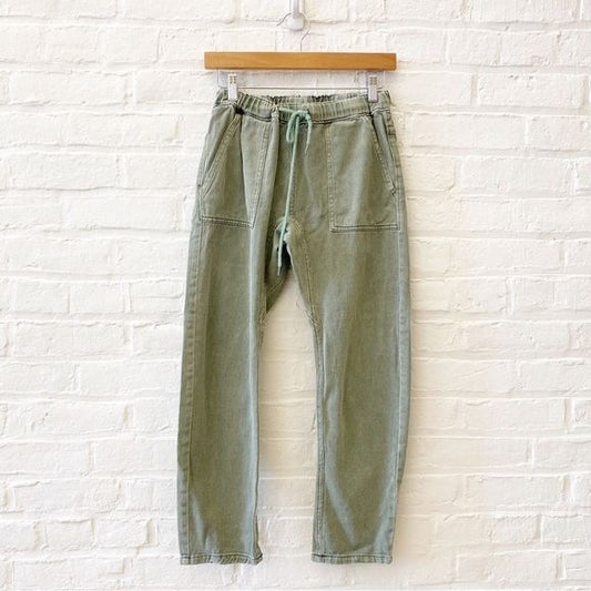 Tuckernuck || Pomander Place Marina Utility Pants Sage Green XS