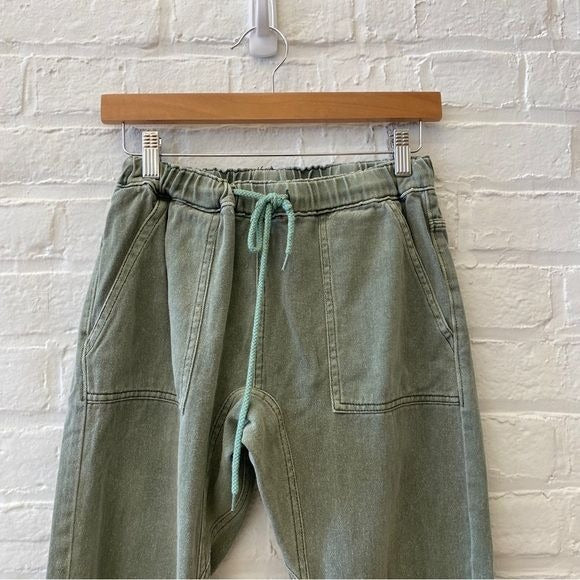 Tuckernuck || Pomander Place Marina Utility Pants Sage Green XS