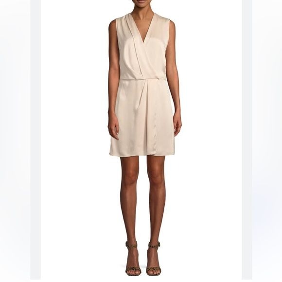 Rag & Bone || Victor Dress Silk Sleeveless Dusty Rose Pink XS