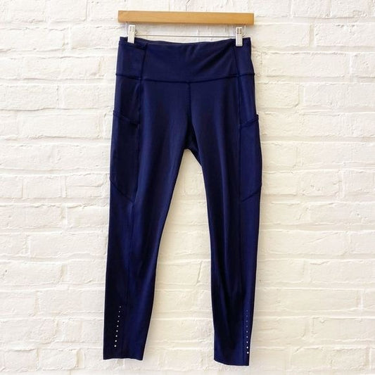 Lululemon || Fast And Free 7/8 Tight Midnight Navy Nulux 8