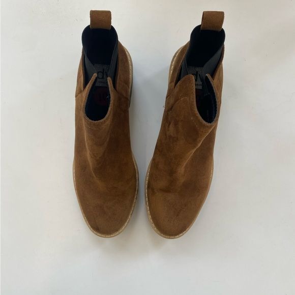 Dolce Vita || Rango Lug Sole Chelsea Boots Booties Gore Brown Black 10