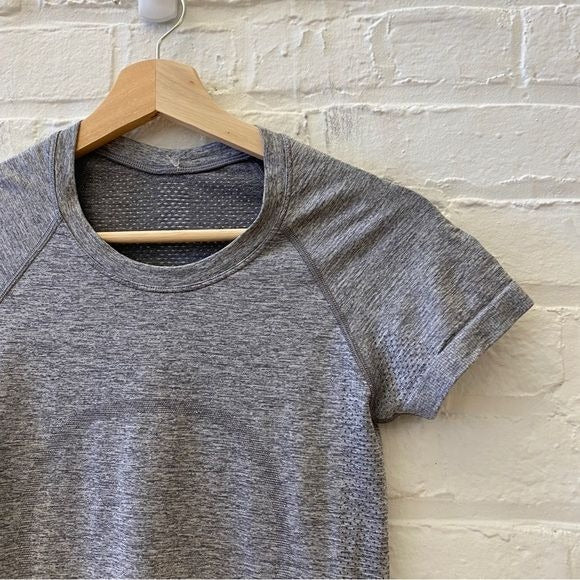 Lululemon || Swiftly Tech Short Sleeve Tee Top Heather Gray 4