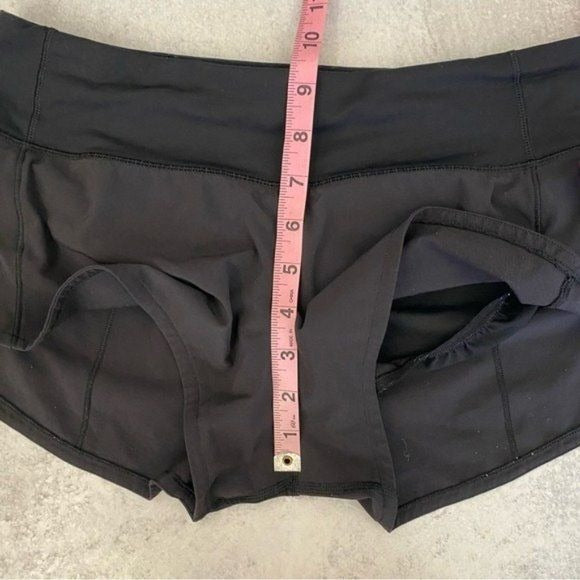 Lululemon || Speed Up Short 2.5" Inseam Solid Black 4