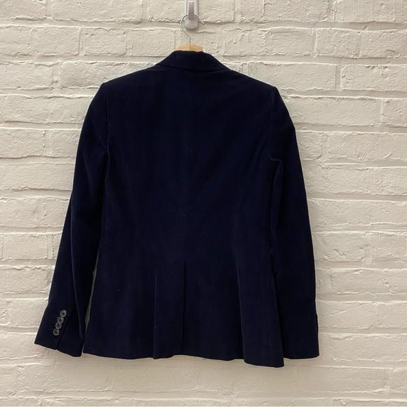 Aritzia || Babaton Taylor Corduroy Navy Blazer Jacket 0