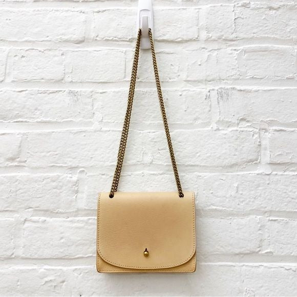 Madewell || Chain Convertible Shoulder / Crossbody Bag in Linen