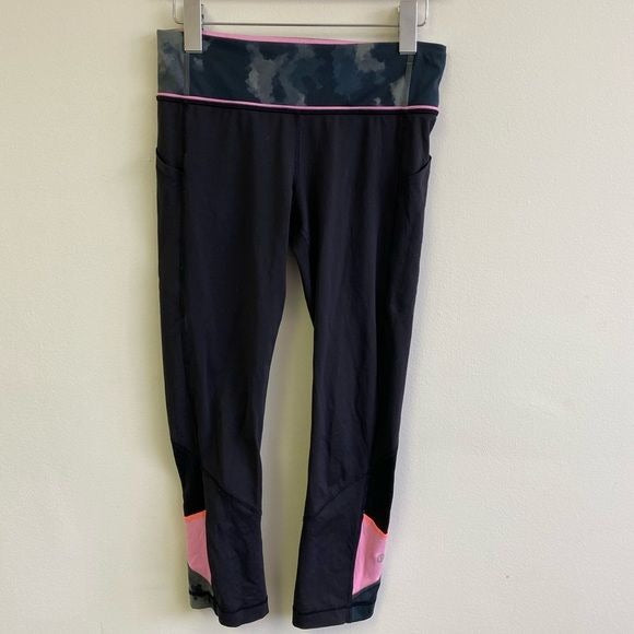 Lululemon || Pace Rival Crops 22” Blooming Pixie 6