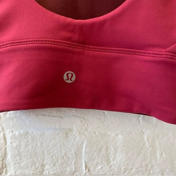 Lululemon || Align Reversible Bra in Pomegranate / Red Merlot 6