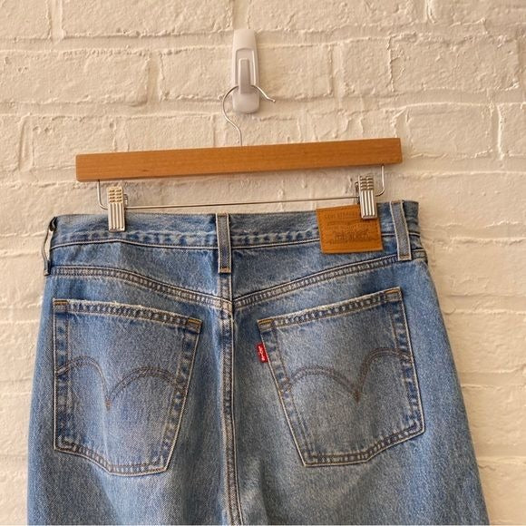 Levi’s‎ || Wedgie Icon Fit in Authentically Yours Distressed Blue 29