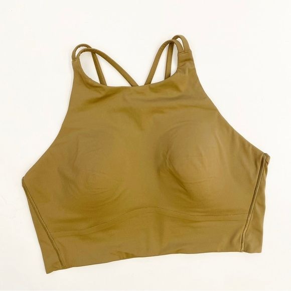 Lululemon || Like a Cloud Longline Bra Light Support, B/C Cup Bronze Green 12 ?