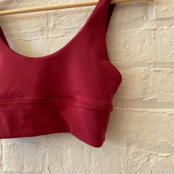 Lululemon || Align Reversible Bra in Pomegranate / Red Merlot 6