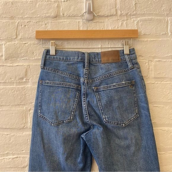 Madewell || The Perfect Vintage Jean Comfort Stretch Edition Blue 24