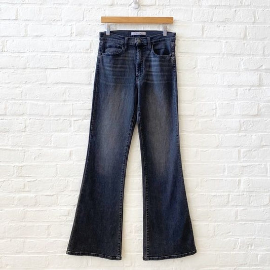 Joe's Jeans || Damiana The Molly High-Rise Flare Leg Jean Washed Black Gray 29