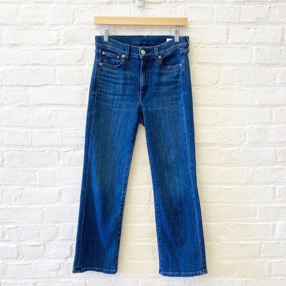 AYR || The Pop Straight Leg Jean Blue 27 Short 27S