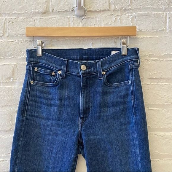 AYR || The Pop Straight Leg Jean Blue 27 Short 27S