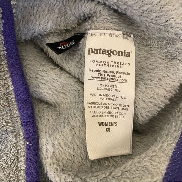 Patagonia || Re-tool Fleece Snap T Pullover Gray XS