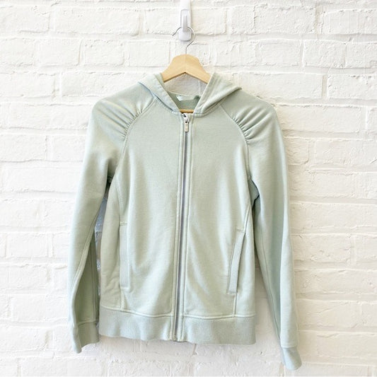 Lululemon || Cool & Collected Jacket Zip Hoodie Sea Breeze Mint Green 4