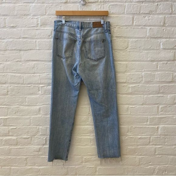 Madewell || Perfect Summer Jean Light Wash Lightweight Denim 27