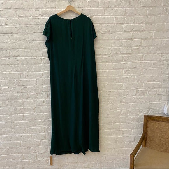 Reformation || Frasier Dress ES in Forest 20 NWT