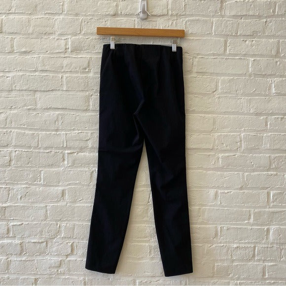 Rag & Bone || Chatel Skinny Side-Zip Pants Black + Rose Gold 4