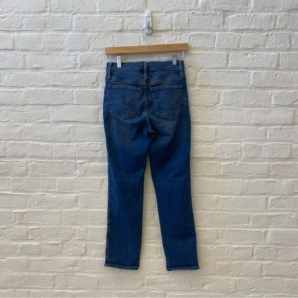 Madewell || Stovepipe Jeans in Dearham Wash Blue 25