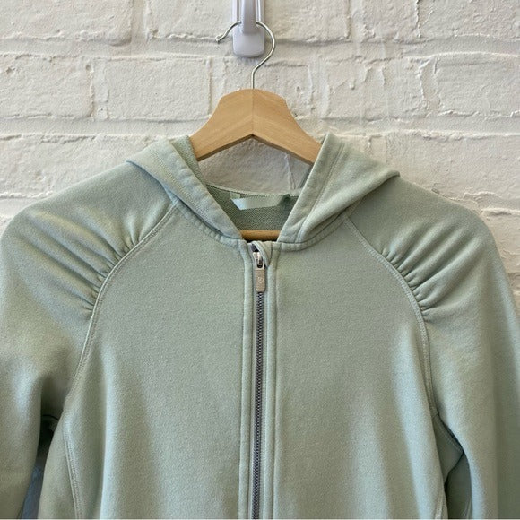 Lululemon || Cool & Collected Jacket Zip Hoodie Sea Breeze Mint Green 4